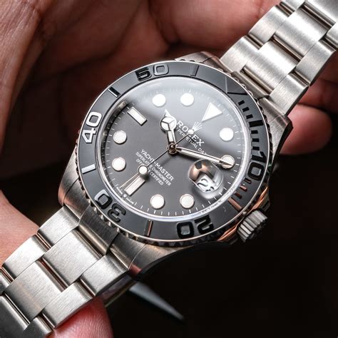 rolex yacht master steel price|rolex yacht master value.